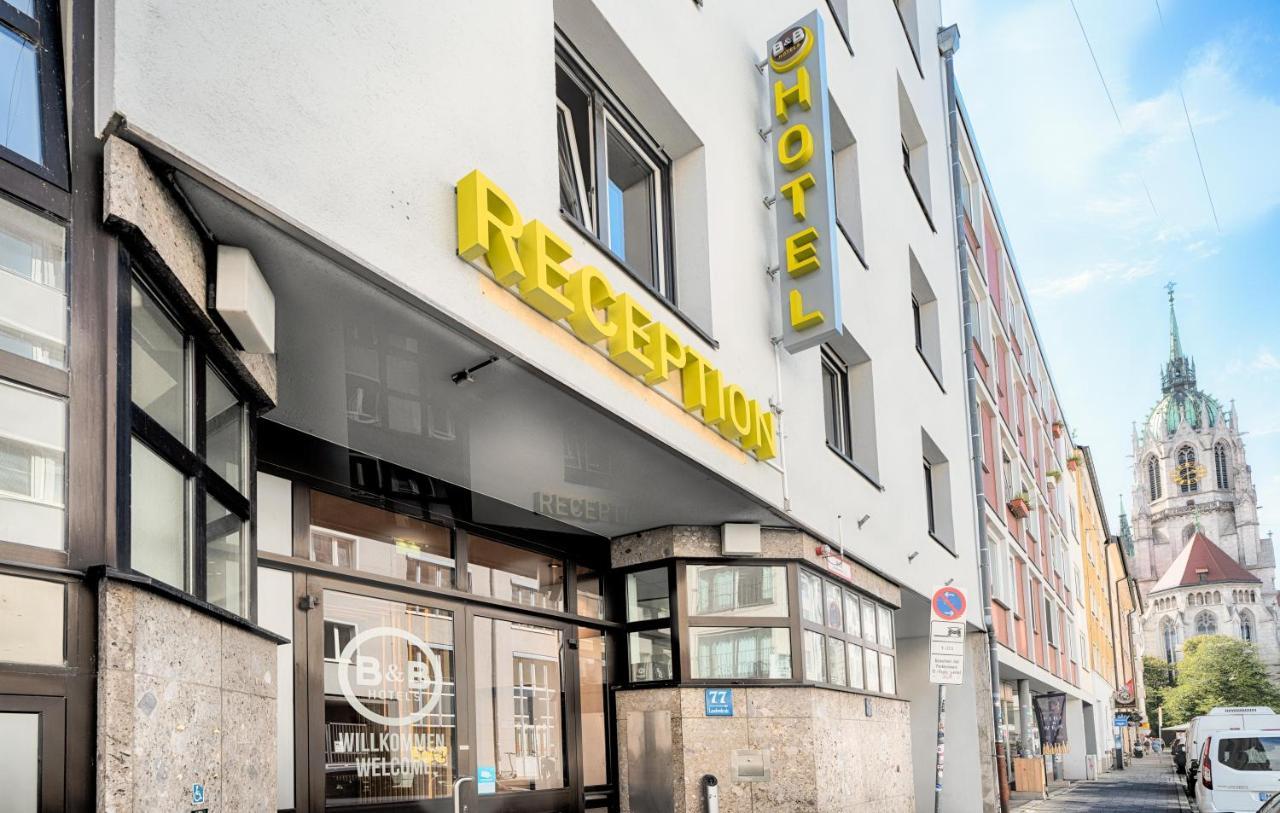 B&B Hotel München-Hbf Exterior foto